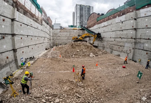 Excavación 5 Sótanos Edificio Duplo — imagen 3
