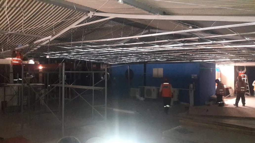 Drywall, Climatización y Techo Acústico Villa Deportiva — imagen 2