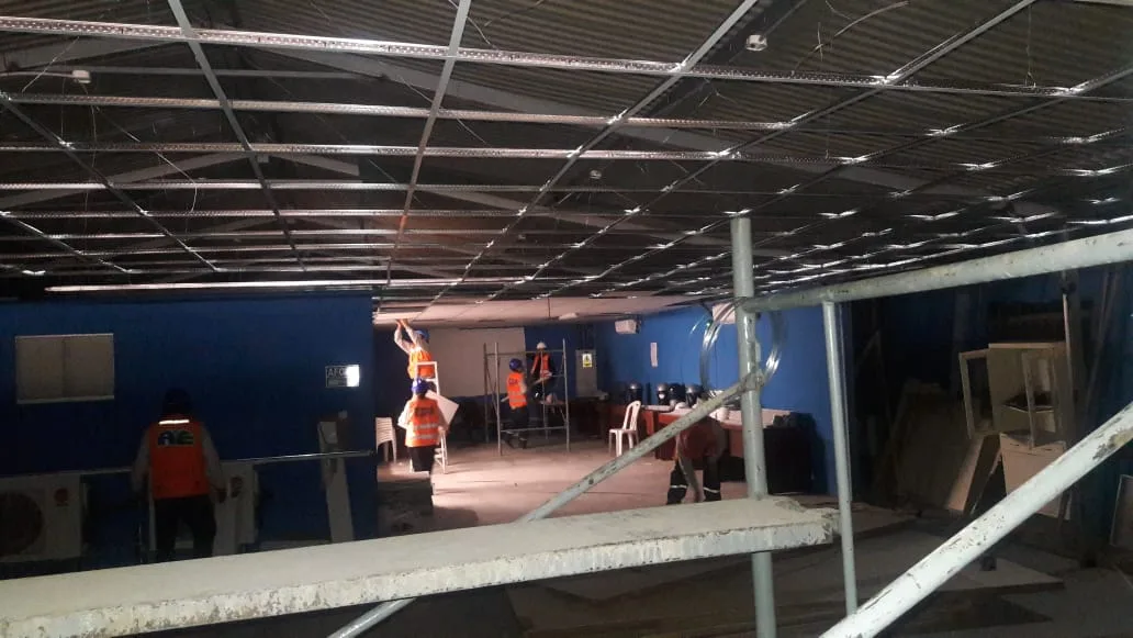 Drywall, Climatización y Techo Acústico Villa Deportiva — imagen 10